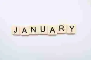 January scrabble words