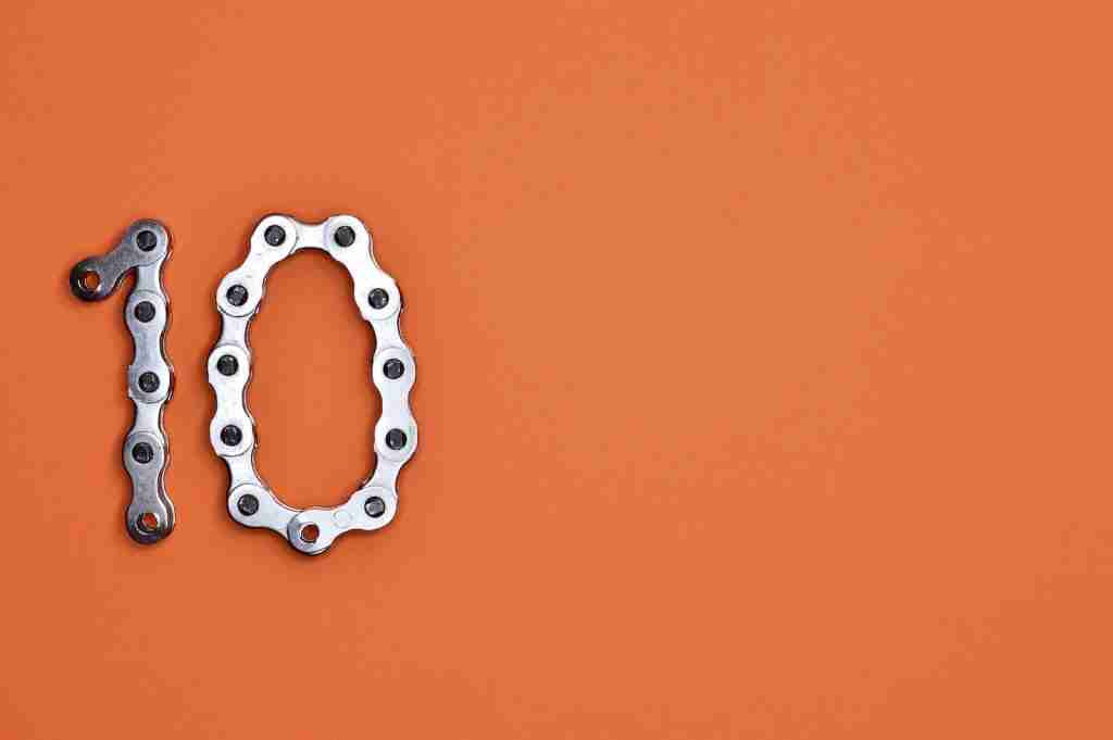 Bike Chain Forming number 10