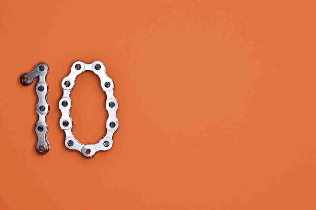 Bike Chain Forming number 10