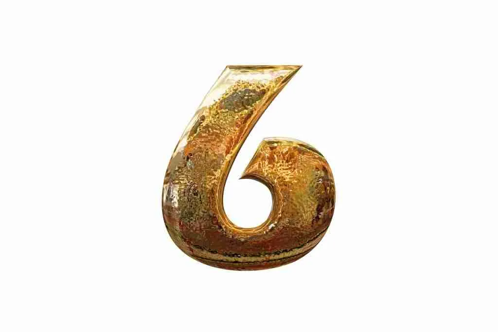 number, digit, six
