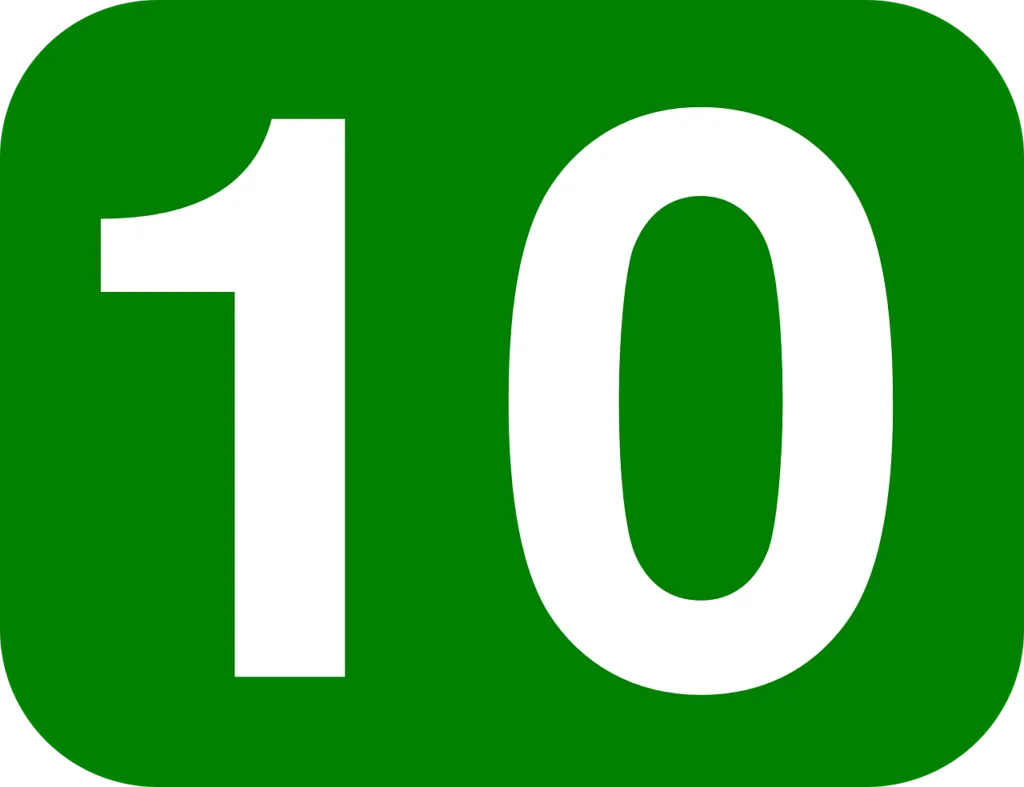 18 Fun Facts About Number 10 You Never Knew 1 number, 10, ten