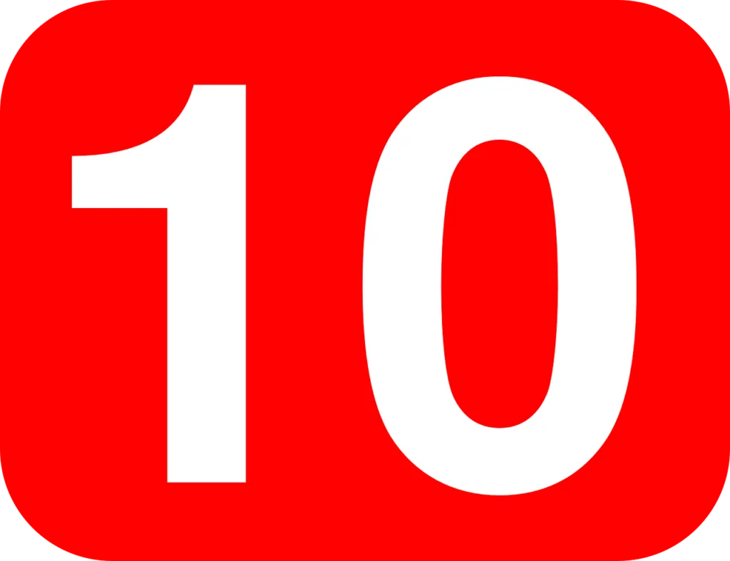 18 Fun Facts About Number 10 You Never Knew 2 Image of number 10 : fun facts about number 10