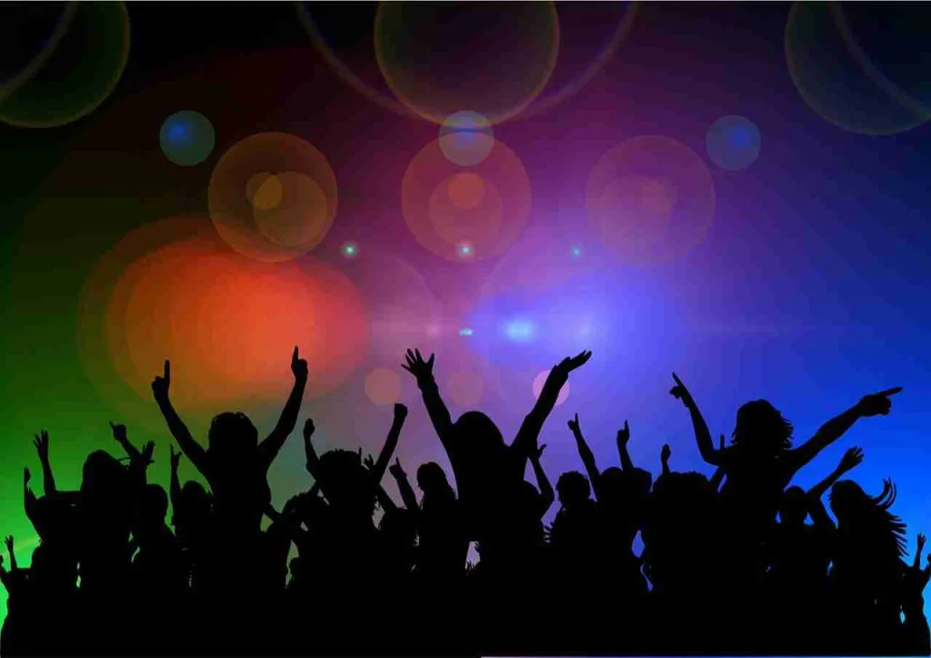 people dancing on a music