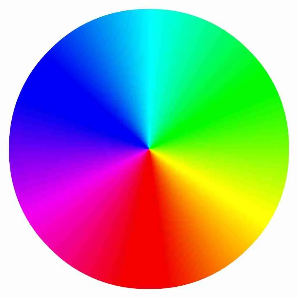 colour wheel, spectrum, rainbow