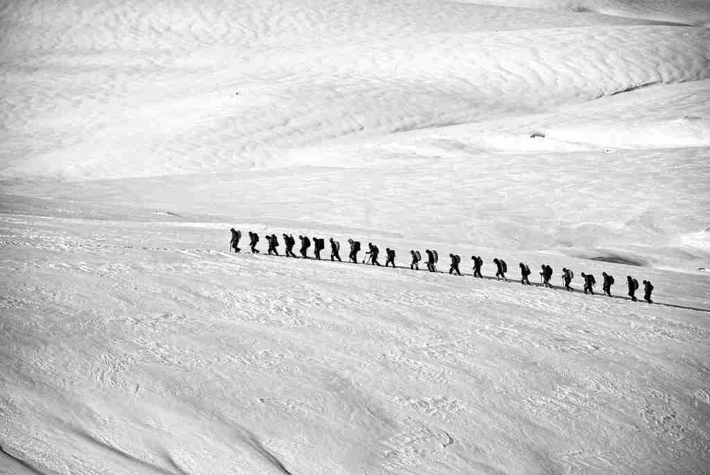 25 Fun Facts About Skiing | From Slopes to Snowflakes 3 trekking, hiking, group Alpine