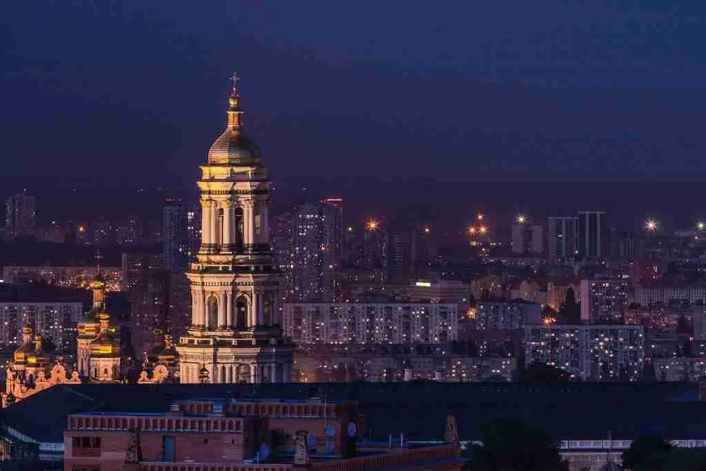 29 Interesting Facts About Ukraine You Didn't Know Before 7 white and green tower during night time