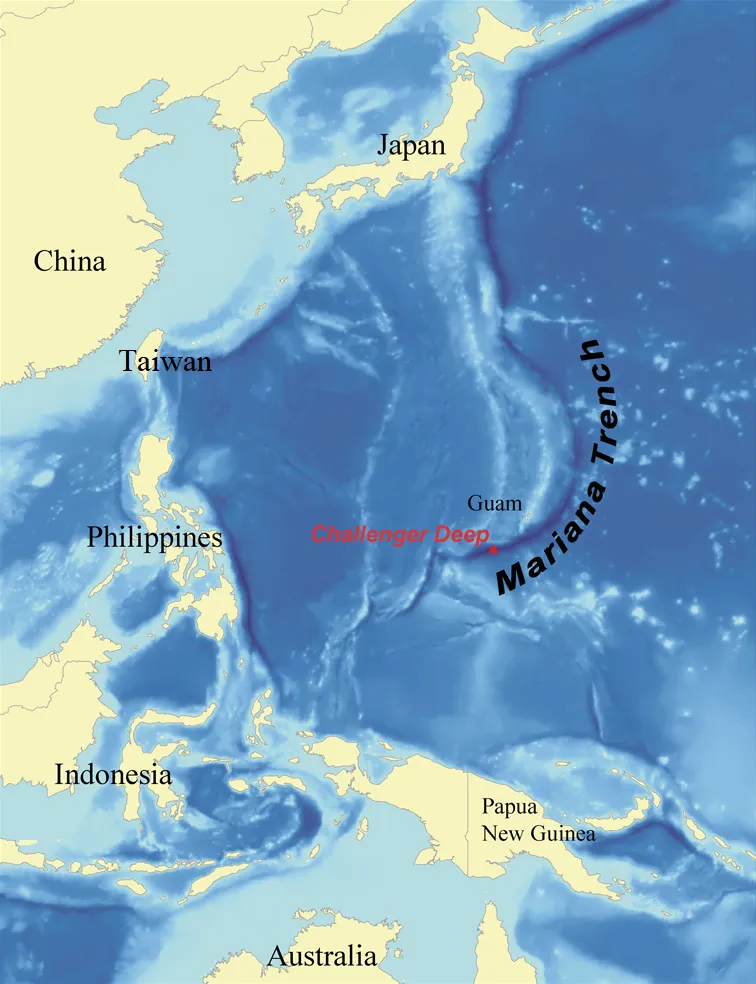 Mariana trench