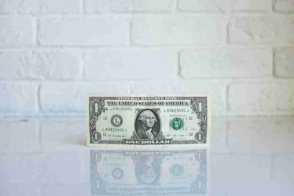 25 Fun Facts About George Washington 4 1 U.S. dollar banknote on white surface : Fun Facts About George Washington