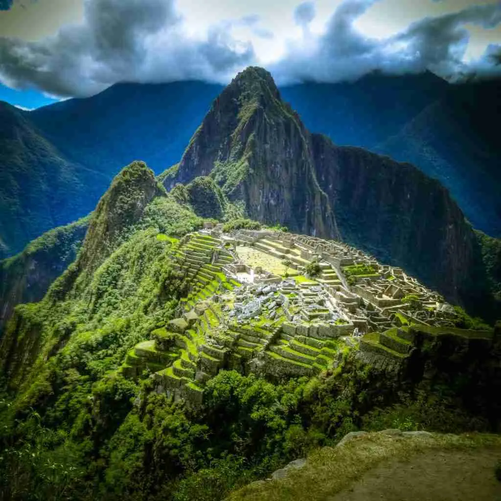 26 Fun Facts About Peru | The Heart of the Andes 2 aerial photo of Machu Picchu, Peru