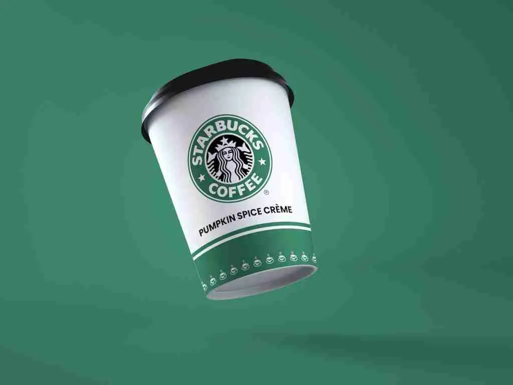23 Interesting Facts About Starbucks You Never Knew 6 a starbucks coffee cup flying through the air