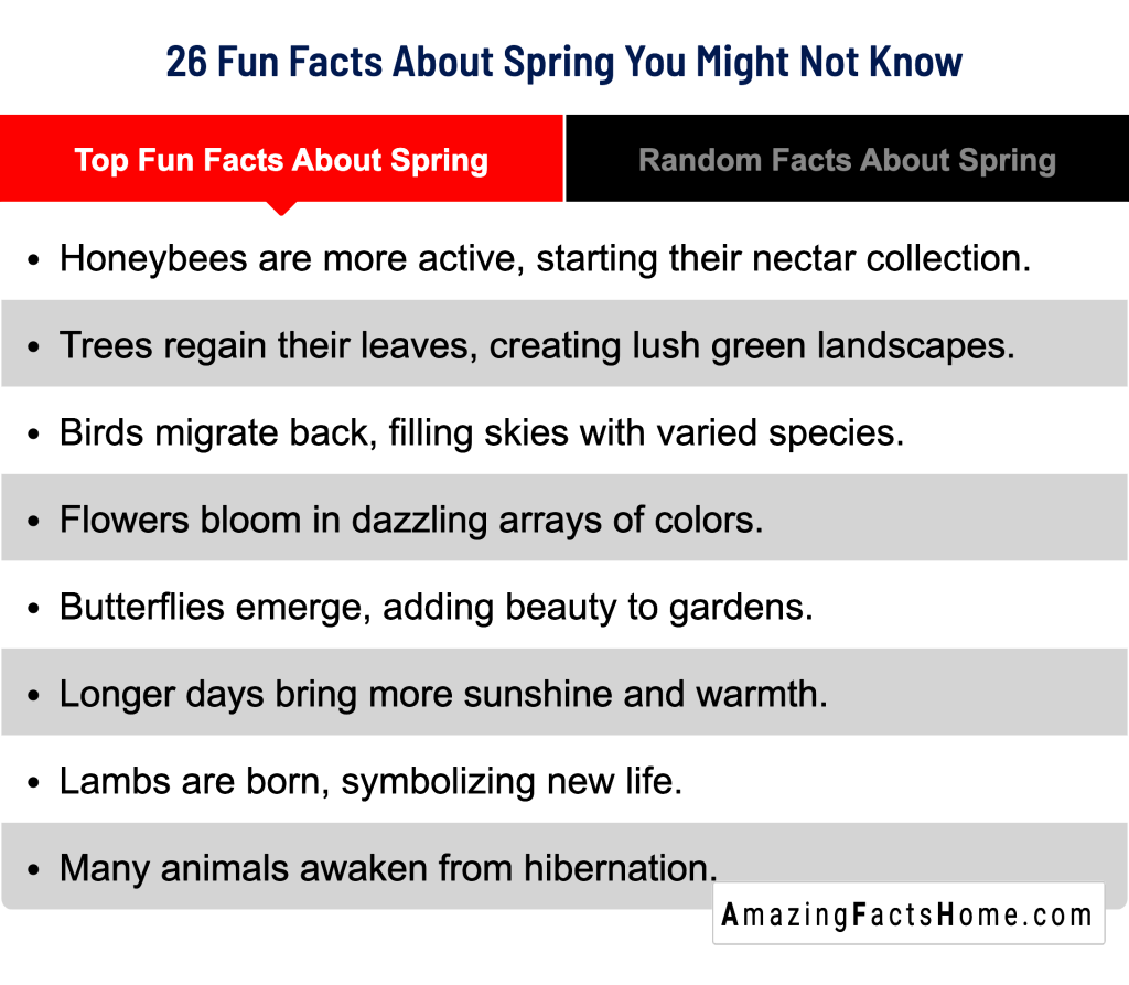26 Fun Facts About Spring You Might Not Know - Top Fun Facts About Spring