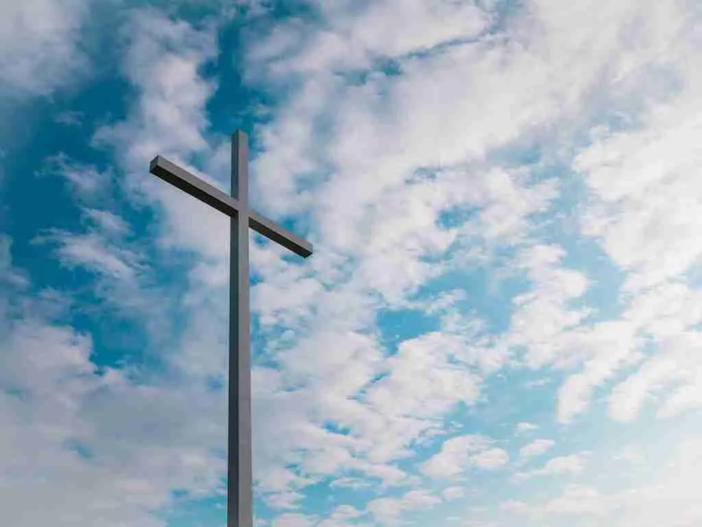 landscape shot of white cross during daytime: Fun Facts About Friday