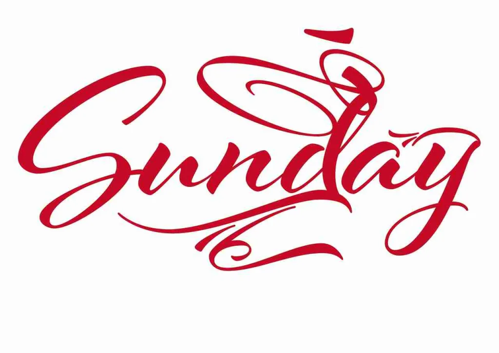27 Fun Facts About Sunday: Weekend's Joyous Moments 2 sunday, wordpress, type