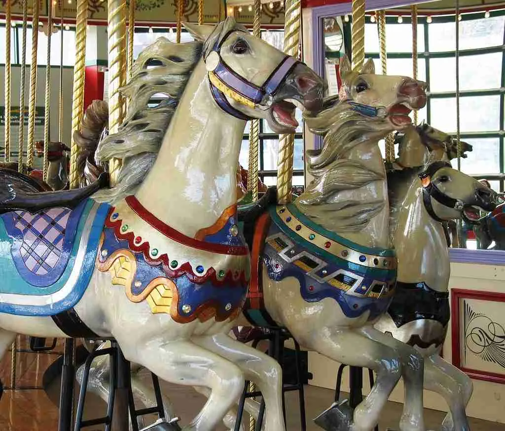 25 Fun Facts About Ohio 4 carousel horses Fun Facts About Ohio