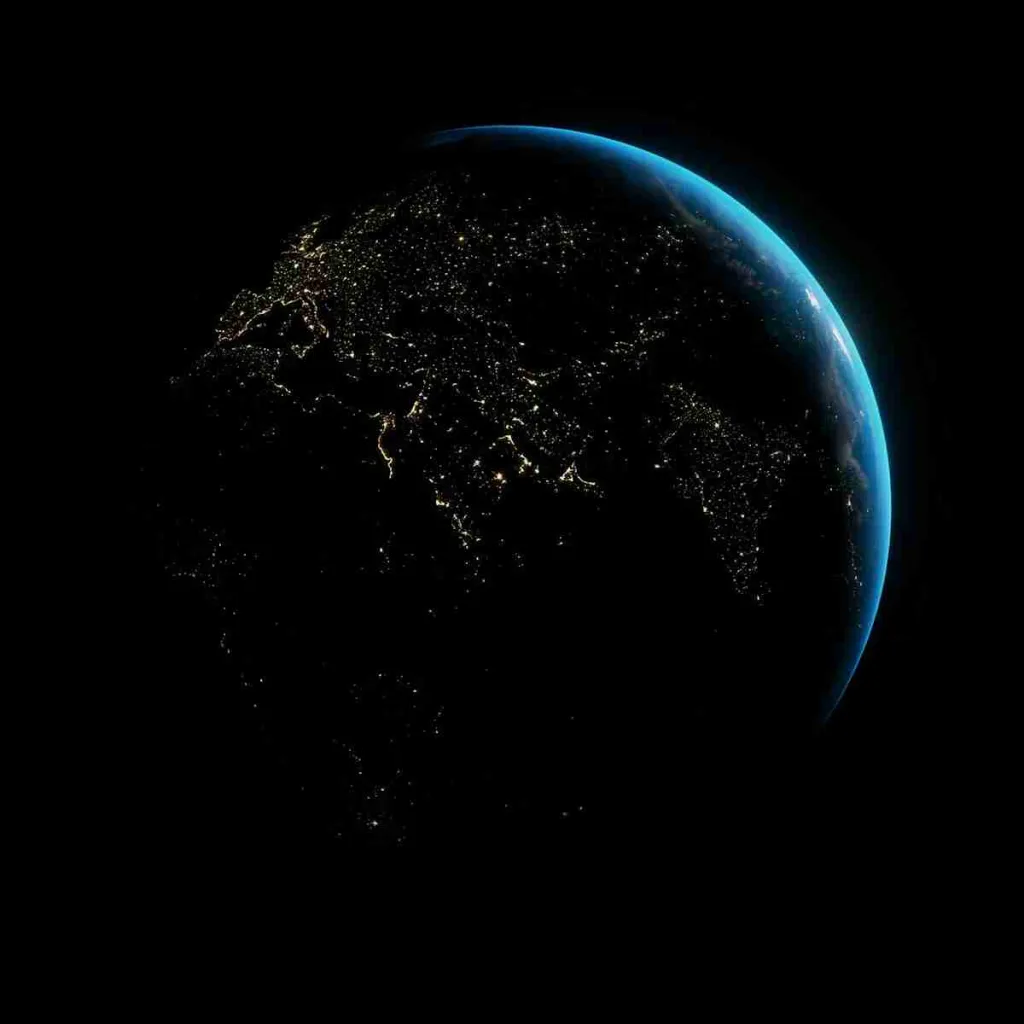 25 Fun Facts About Uranus | Buckle Up for a Wild Space 3 a view of the earth from space at night