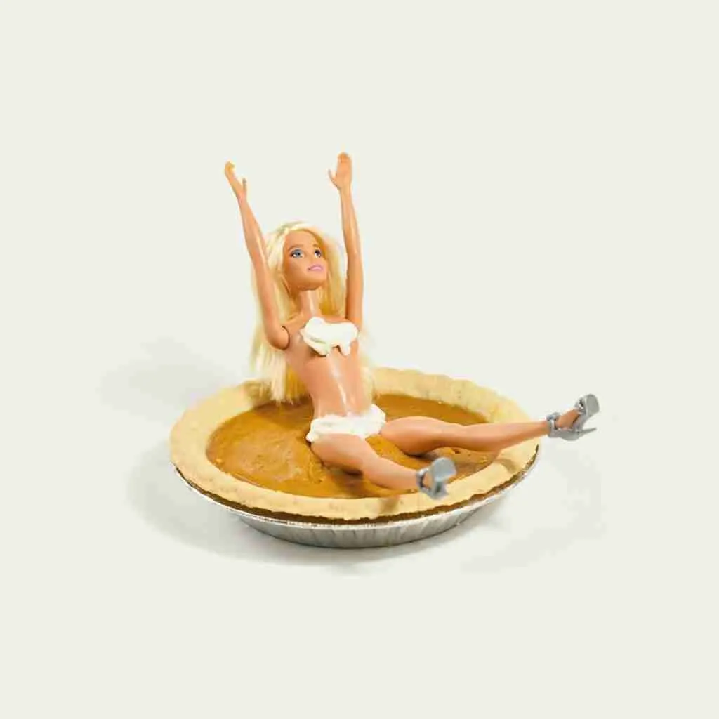 woman in white dress figurine