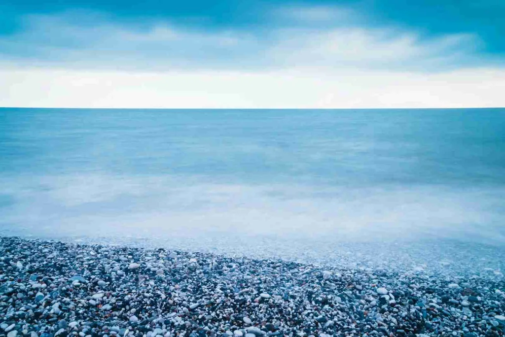 24 Fun Facts About The Color Blue | Myth Busted 5 gravel on shoreline
