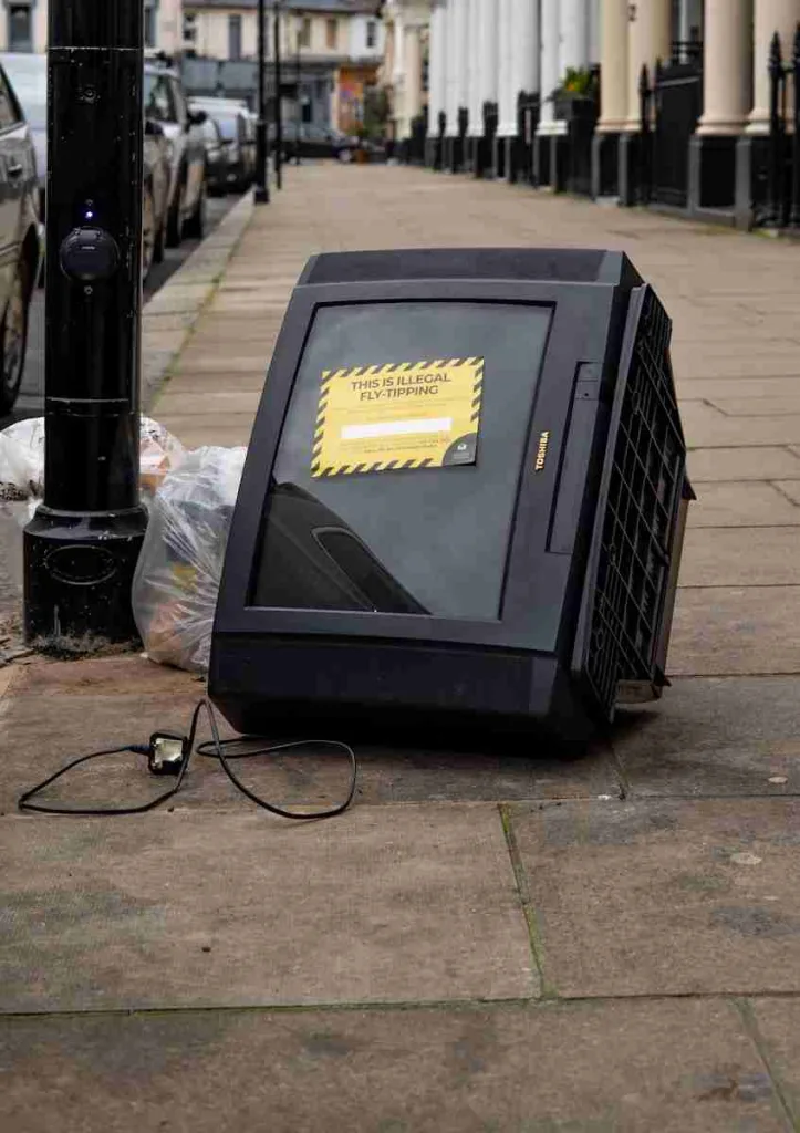 23 Fun Facts about Atlanta | Peachy Secrets 1 black crt tv turned on on gray concrete floor